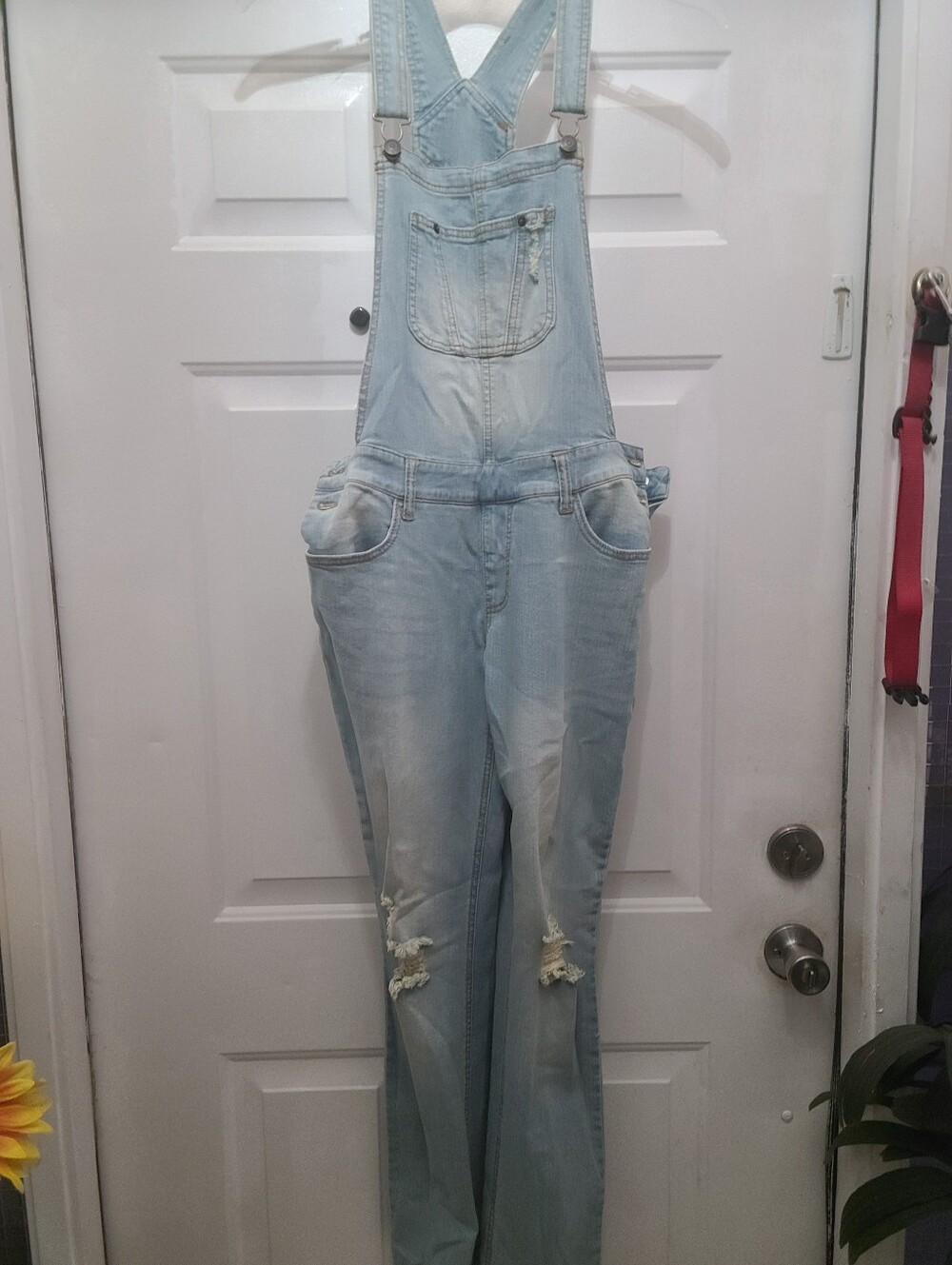 Light Blue Mossimo Denim Overalls - Women Jeans Overalls